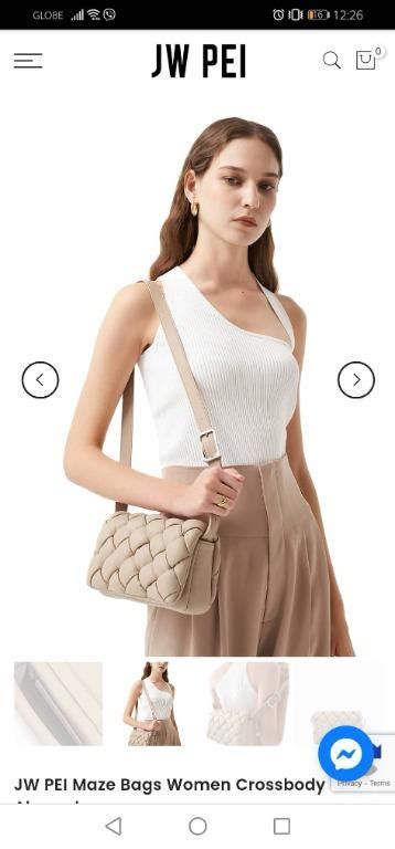 Original Jw Pei Maze Bag In Almond Women S Fashion Bags And Wallets Shoulder Bags On Carousell