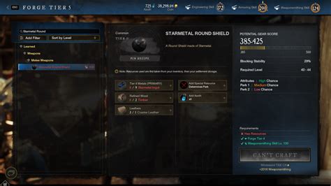 New World Weaponsmithing Guide