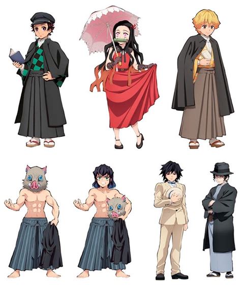 Os Personagens De Demon Slayer Kimetsu No Yaiba Meta Galaxia