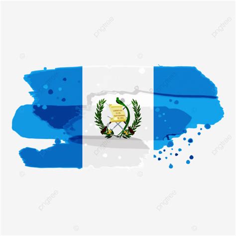 Guatemala Flag Hd Transparent Guatemala Flag With Grunge Brush