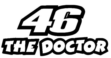 Autocolante 46 The Doctor