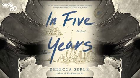 📚 In Five Years By Rebecca Serle 🎧 Audiobook Book Trailer Youtube