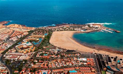 La magnifique petite Caleta De Fuste à Fuerteventura