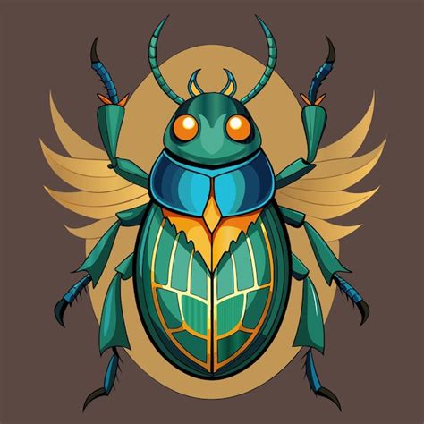 A Drawing Of A Bug With Wings And Wings Premium AI Generated Vector