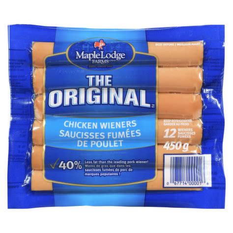 Maple Lodge Farms Original Chicken Wieners PriceSmart Foods