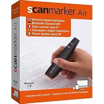 Scanmarker Air Bluetooth Scannerstift Inkl Ocr Amazon De Computer