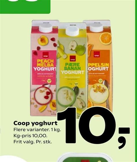 Coop Yoghurt Tilbud Hos Coop