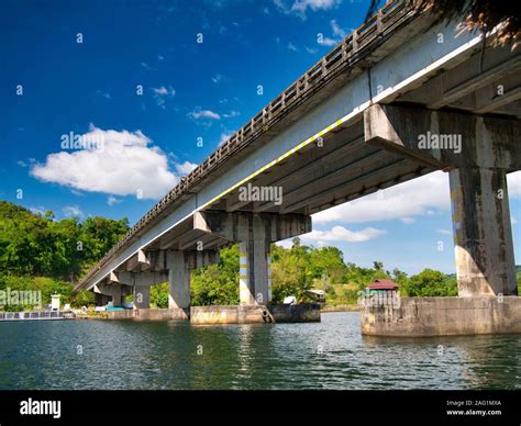 Tatai Bridge crossing a river in Koh Kong Province, Cambodia Stock ...