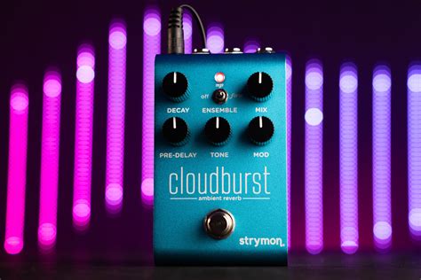 Strymon Cloudburst Ambient Reverb Un Pedal Con Un Exuberante Algoritmo