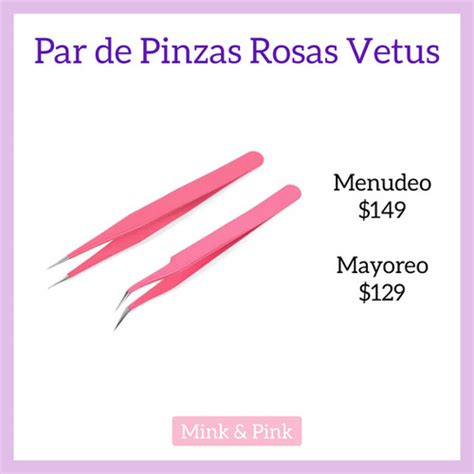 Pinzas Rosas Vetus Mink Pink