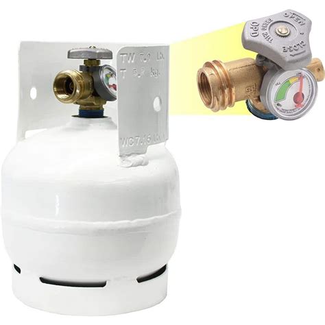 Flame King Lbs Refillable Steel Propane Tank With Opd Valve And