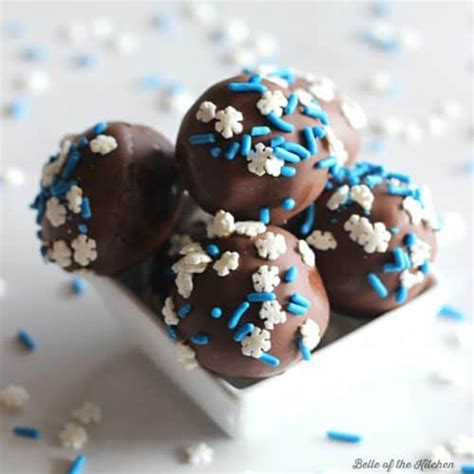 Chocolate Cake Balls Recipe Belle Of The Kitchen