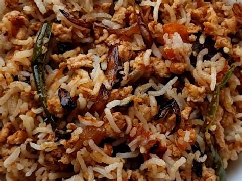 Easy Chicken Keema Biryani Recipe