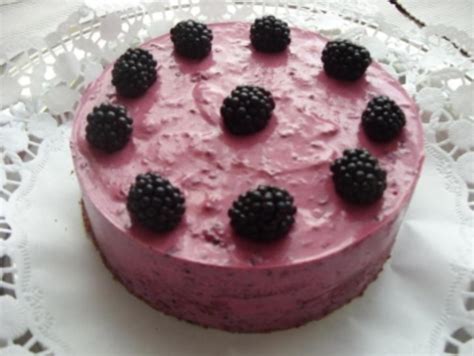 Brombeer Schmand Torte Bild Ist Eingestellt Rezept Kochbar De