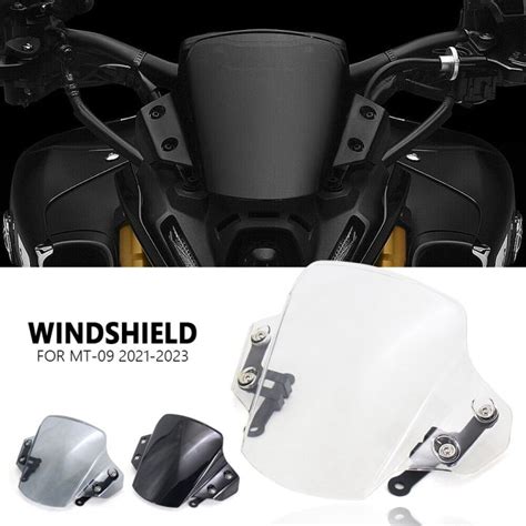 3 Colors Motorcycle Essories Windshield Wind Deflector Windscreen 2021