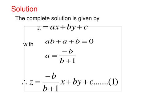 Ppt Partial Differential Equations Powerpoint Presentation Free Download Id4574389