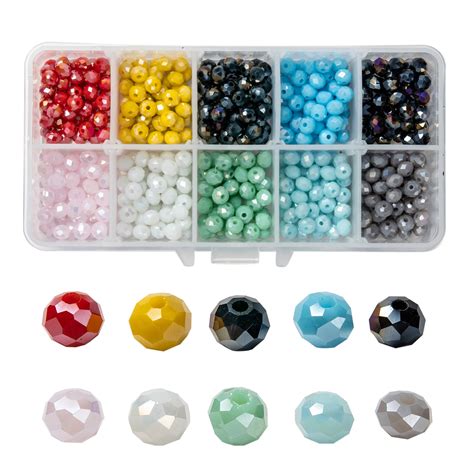 Arricraft Colors Electroplate Glass Beads Opaque Solid Color Ab