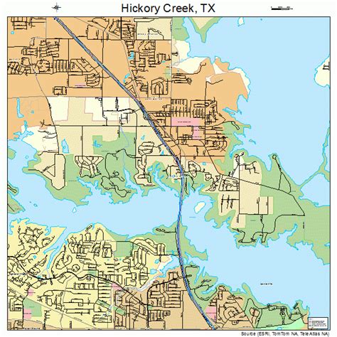 Hickory Creek Campground Map