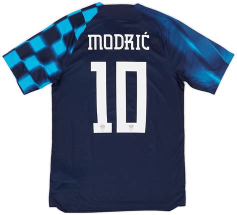 2022 23 Croatia Away Shirt Modrić 10 S