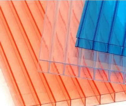 Mm Polycarbonate Hollow Plastic Sheet For Floor Protect Pc Hollow