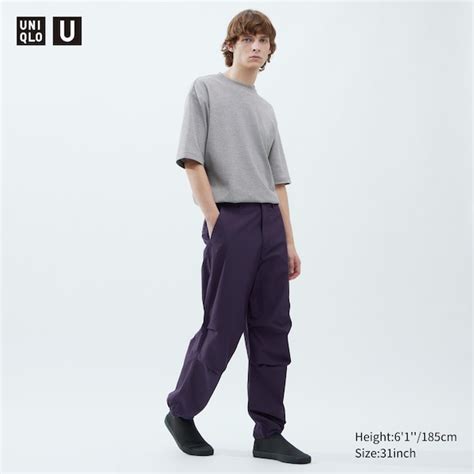 U Wide Fit Parachute Pants Uniqlo Us