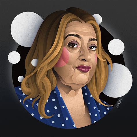 ZAHA HADID Rike Hofmann Illustration