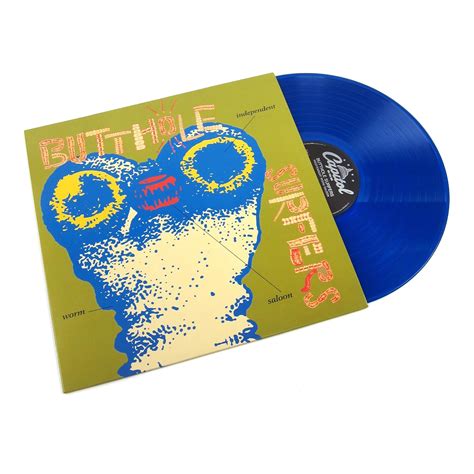 Butthole Surfers Independent Worm Saloon 180g Translucent Blue Colored Vinyl