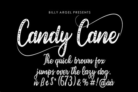 Candy Cane Font