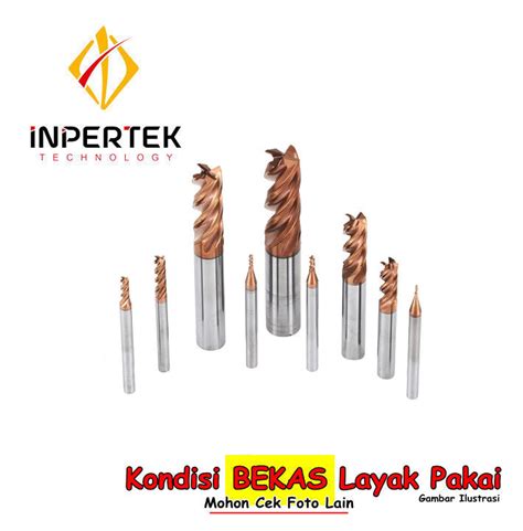 Endmill Carbide Bekas Endmill D Carbide Mata Pisau Milling Lazada