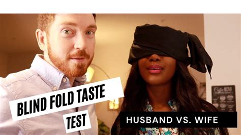 Husband Vs Wife Couples Blindfold Taste Test Challenge Youtube