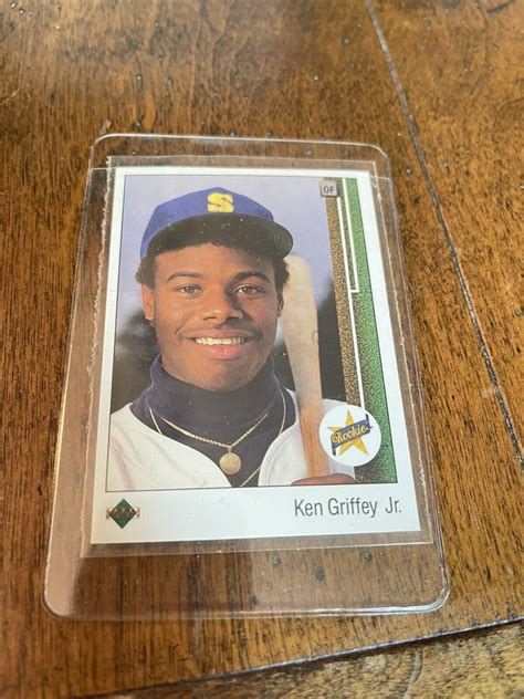 2 1989 Upper Deck 1 Ken Griffey Jr RC NM MT Seattle Mariners EBay