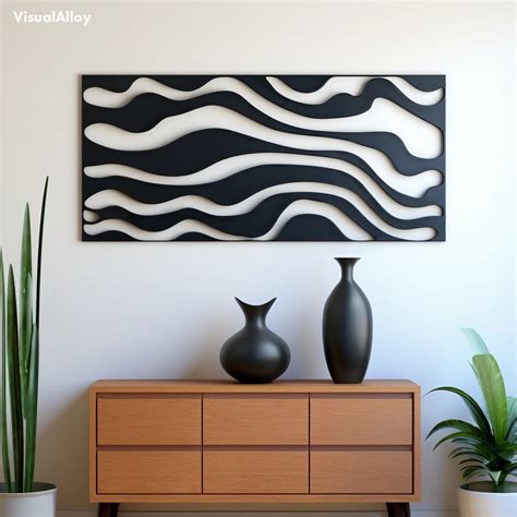 Coastal Black Metal Wall Art And Decor [2024] Visualalloy