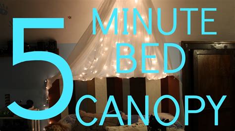 Diy Canopy Bed With Lights