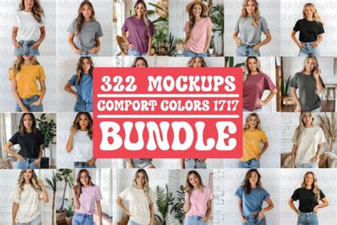 Comfort Colors Mockup Bundle Graphic By Mockupstore Creative Fabrica