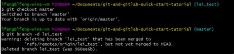 Git And Gitlab Quick Start Tutorial