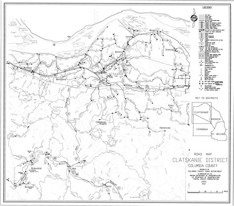 Columbia County, Oregon Official Website - District Maps