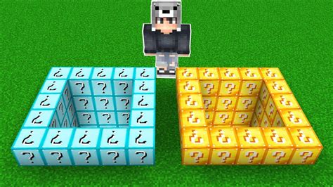 Elmas Ans Blok Ukur Vs Altin Ans Blok Ukur Minecraft Youtube