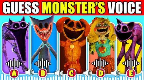 Impossible Guess The Poppy Playtime Chapter Monsters By Their Voice