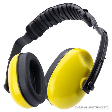 ABS Soundproof Earmuff ANSI Approval Industrial Ear Muff For Sleeping