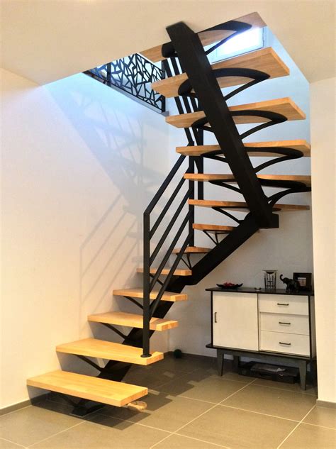 D Coration Int Rieure Escalier M Tallique Contemporain Sur Mesure