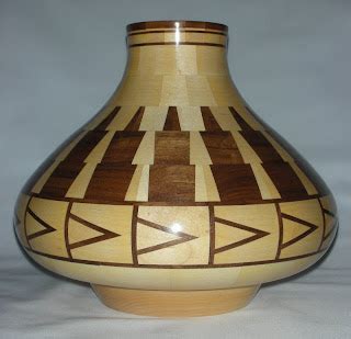 Segmented Wooden Vases Bowls Segmented Walnut And Maple Vase