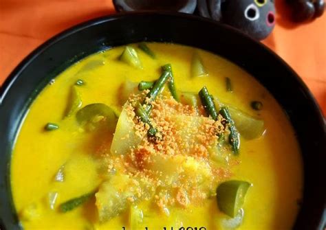 Resep Sayur Kuning Santan Labu Air Oleh Deaskarl Cookpad