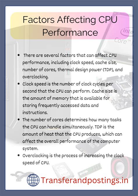 Essay On Cpu The Brain Of Your Computer System Transfer And Postings