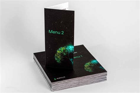 Plantable Menu On Seed Paper After Hours Creative