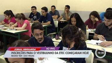 Jornal Vanguarda Vestibulinho Da Etec Abre Inscri Es Globoplay