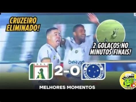 Sousa Da Paraiba Vence E Elimina O Cruzeiro Na Copa Do Brasil Youtube