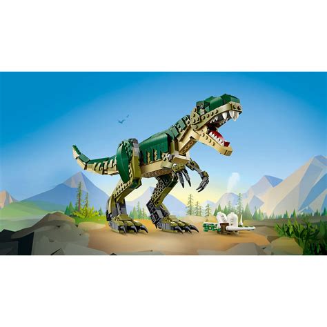 LEGO Creator 3in1 T. rex, Dinosaur Toy for Kids 31151 - The Minifigure ...