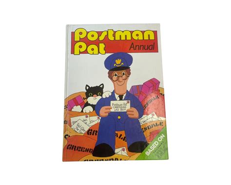 POSTMAN PAT 1988 Annual. Vintage Children's Bedtime - Etsy