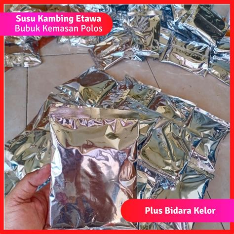 Jual Susu Kambing Etawa Bubuk Full Cream Original Kemasan Polos 200