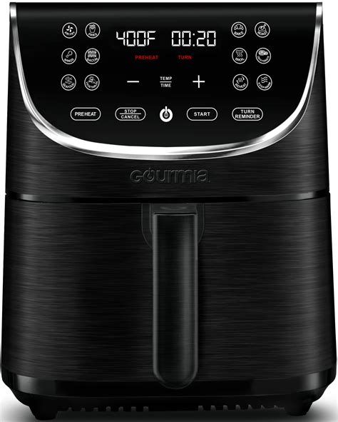 Gourmia Air Fryer Oven Digital Display 7 Quart Large AirFryer Cooker 12